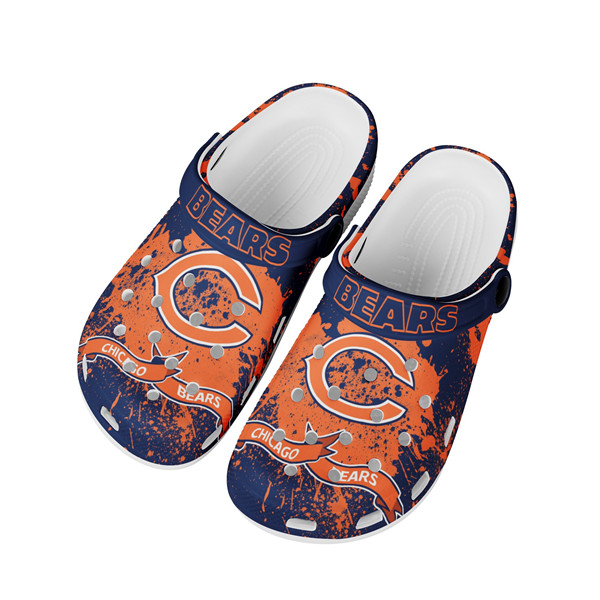 Men's Chicago Bears Bayaband Clog Shoes 003 Men's Chicago Bears Bayaband Clog Shoes 003